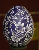 Uova di pasqua - dipinta tradizionalmente