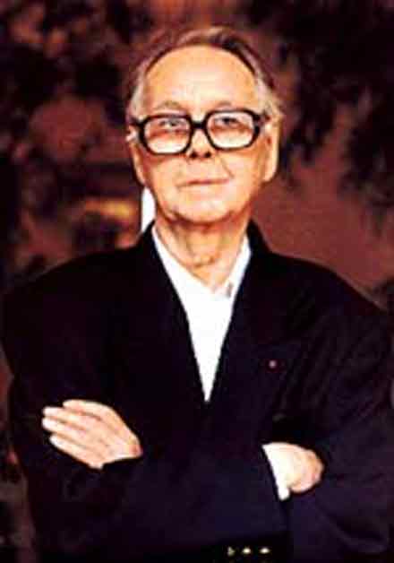 Il pittore V. Vasarely